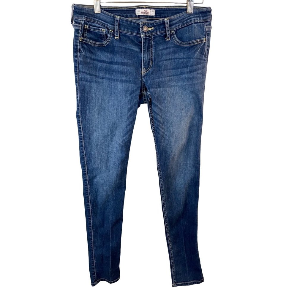 Hollister Dark Blue Denim Skinny Jeans 11R